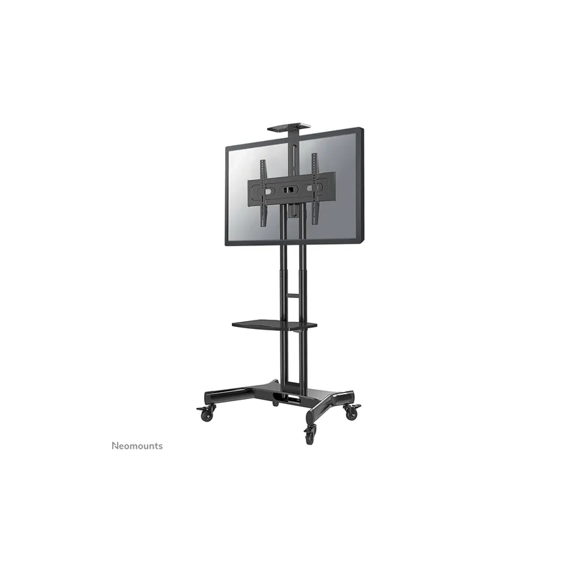 Stand podea mobil/fix neomounts nm-m1700black pentru display-uri cu diagonale 32-75 sistem de prindere vesa 200x200~600x400