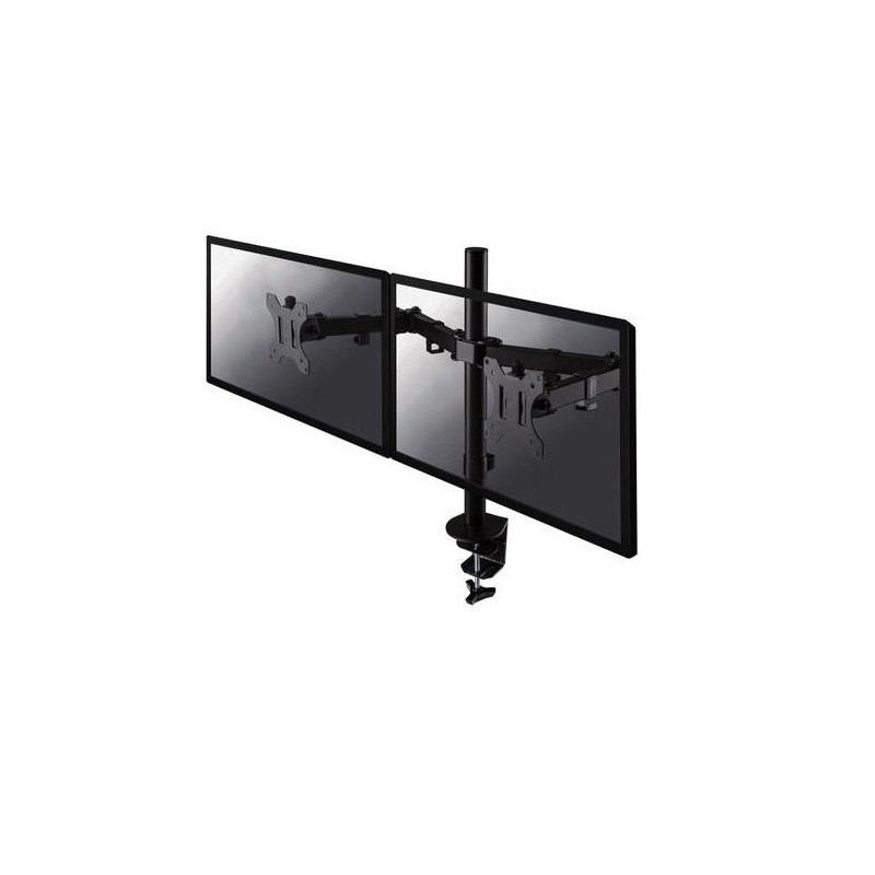 Suport monitor de birou neomounts fpma-d550dblack pentru display-uri cu diagonale 10-32 sistem de prindere vesa