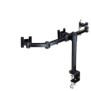 Neomounts by newstar fpma-d960d3 tilt/turn/rotate triple desk mount (clamp) for three 10-21 monitor screens height