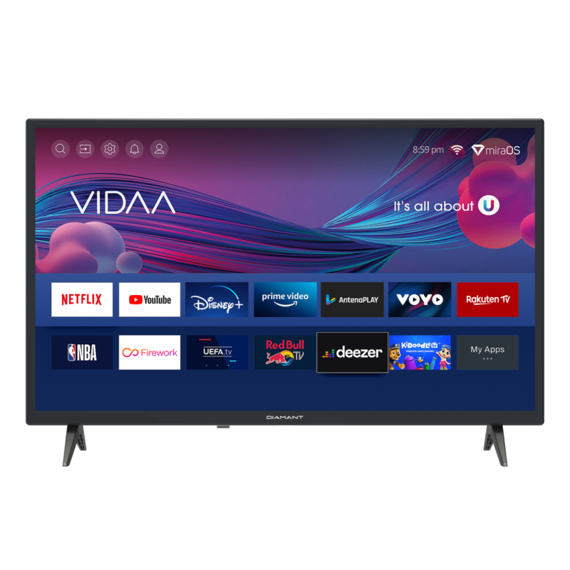 Led tv diamant smart 32hl4330h/c 32 d-led hd (720p) cme 100hz dvb- t2/c contrast 3000:1