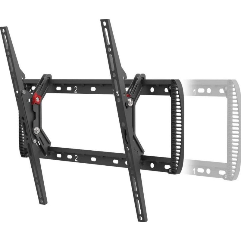 Suport perete barkan tilt tv wall mount 13 - 90 max 60kg vesa 600x400 negru