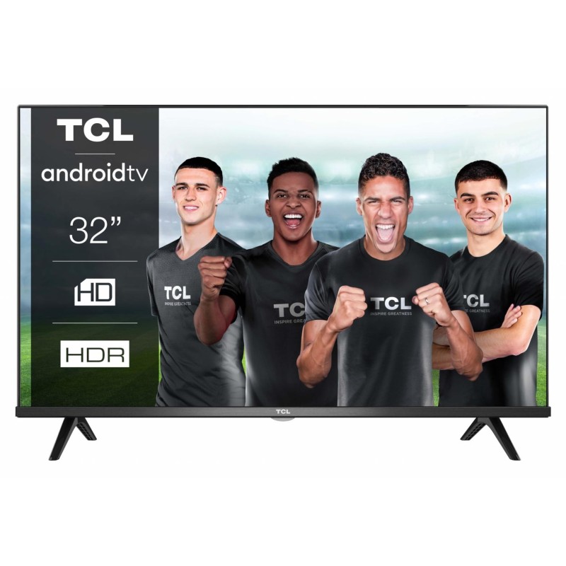 Tv tcl 32s6200 2021 32 - 80cm led smart tv hd black flat android tv