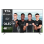 Tv tcl 50c635 2022 50-126cm qled quantummdot smart tv 4k silver flat google tv mirroring