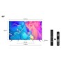 Tv tcl 55c635 2022 55-139cm qled quantummdot smart tv 4k silver flat google tv mirroring