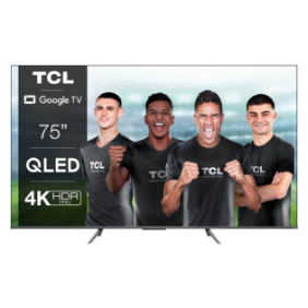 Tv tcl 75c635 2022 75 - 189cm qled quantummdot smart tv 4k silver flat google