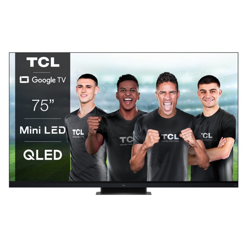 Qled tv 4k 75''(190cm) 144hz tcl 75c935