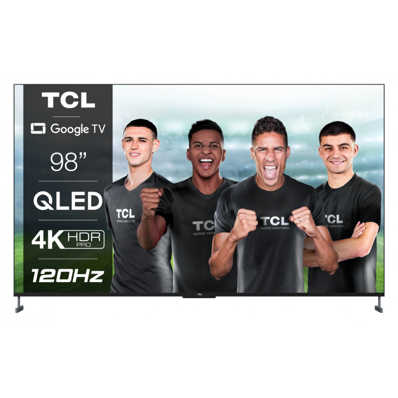 Led tv 4k 98''(249cm) 144hz tcl 98c735