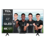 Tv tcl 43c635 2022 43-108cm qled quantummdot smart tv 4k black flat google tv mirroring