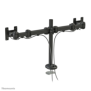 Neomounts by newstar full motion dual desk mount (grommet) for two 10- 27 monitor screens