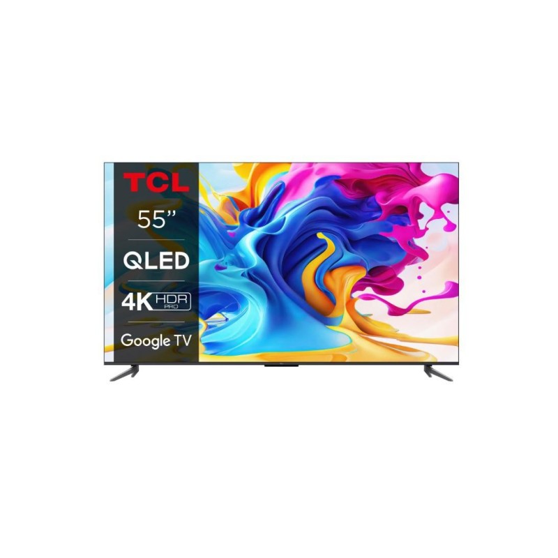 Qled tv 4k 55''(139cm) tcl 55c645