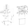 Stand mobil de podea neomounts by newstar compatibil samsung flip 55/65 diagonale 37-70 vesa 200x200~600x400