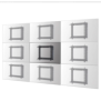 Suport perete individual videowall neomounts wl95-800bl1 pentru display-uri cu diagonale 42-70 sistem de prindere vesa