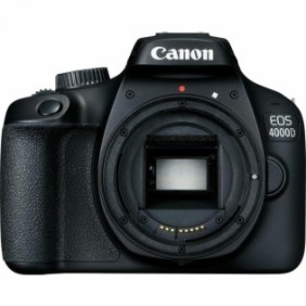 Camera foto canon eos-4000d body 18.7mp2.7 tft fixed digic 4+ 3 cadre / sec iso