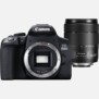 Camera foto canon dslr eos 850d + ef-s 18-135 is stm kit black 24.1mp aps-c