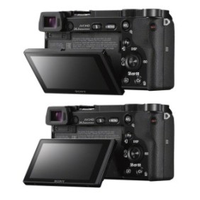 Camera foto sony a6000 black + obiectiv sel 16-50mm rezolutie 24.3 mp senzor exmor aps