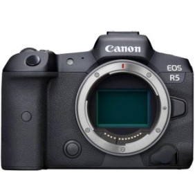 Camera foto canon mirrorless eos r5 body black sensor full frame 45.0 mprezolutie filmare 8k