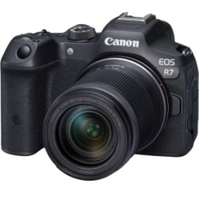 Camera foto canon mirrorless eos r7 kit + obiectiv rf-s 18-150mm f3.5- 6.3 is stm