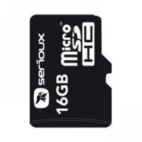 Micro secure digital card serioux 16gb sftf16ac10 clasa 10 cu adaptor sdhc