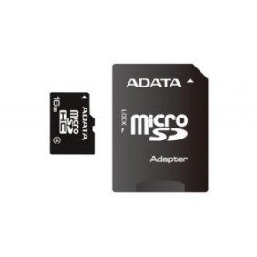 Micro secure digital card adata 16gb ausdh16gcl4-ra1 clasa 4 adaptor (pentru telefon)
