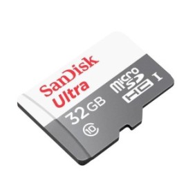 Micro secure digital card sandisk 32gb clasa 10 reading speed: 80mb/s fara adaptor sd (pentru