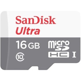 Micro secure digital card sandisk 16gb clasa 10 reading speed: 80mb/s fara adaptor sd (pentru