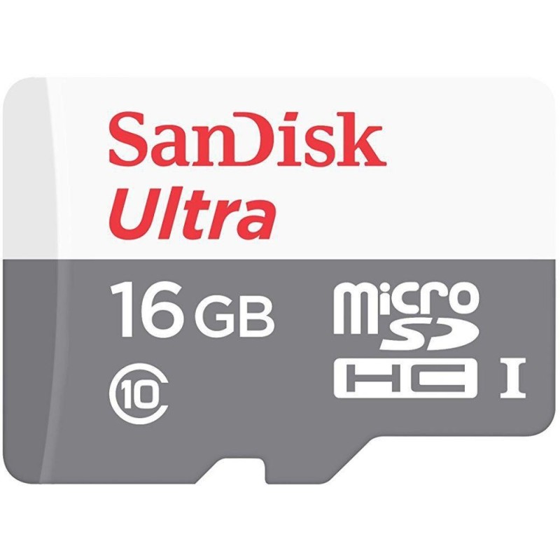 Micro secure digital card sandisk 16gb clasa 10 reading speed: 80mb/s fara adaptor sd (pentru