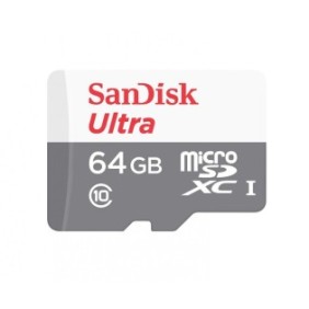 Micro secure digital card sandisk 64gb clasa 10 reading speed: 80mb/s fara adaptor sd (pentru