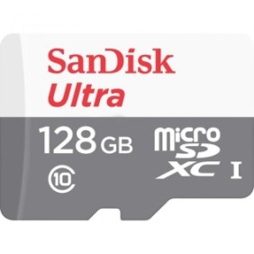 Micro secure digital card sandisk ultra 128gb clasa 10 reading speed: 80mb/s fara adaptor sd