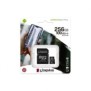 Microsd kingston 256gb select plus clasa 10 uhs-i performance r: 100 mb/s w: 85 mb/s