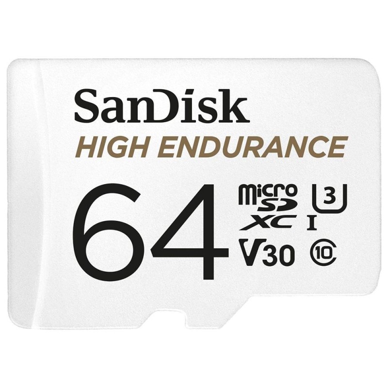 Micro secure digital card sandisk 64gb clasa 10 reading speed: 100mb/s