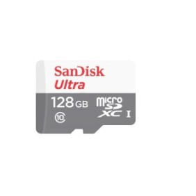 Micro secure digital card sandisk ultra 128gb clasa 10 r/w speed: up to 100mb/s/ 90mb/s