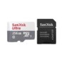 Micro secure digital card sandisk 256gb clasa 10 reading speed: 80mb/s include adaptor sd (pentru