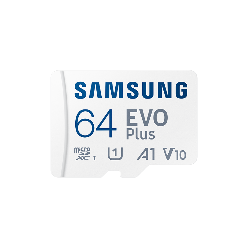 Micro secure digital card samsung 64gb mb-mc64ka/eu clasa 10 pana la 48mb/s cu adaptor