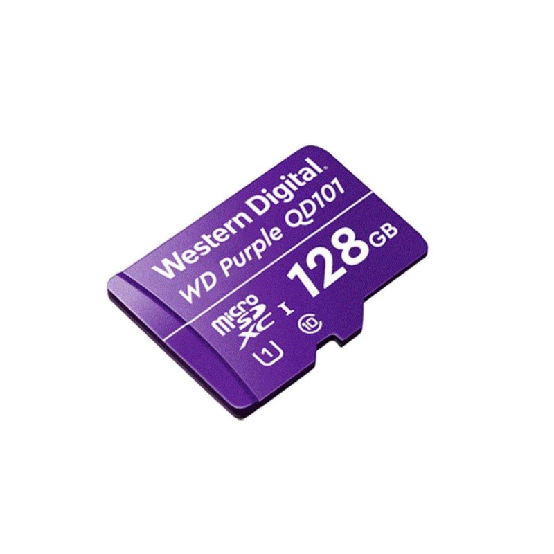 Micro secure digital card western digital 128gb clasa 10 purple