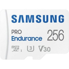 Micro secure digital card samsungpro endurance 256gb mb-mj128ka/eu clasa 10 pana la 40mb/s cu adaptor