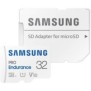 Micro secure digital card samsungpro endurance 32gb mb-mj128ka/eu clasa 10 pana la 40mb/s cu adaptor