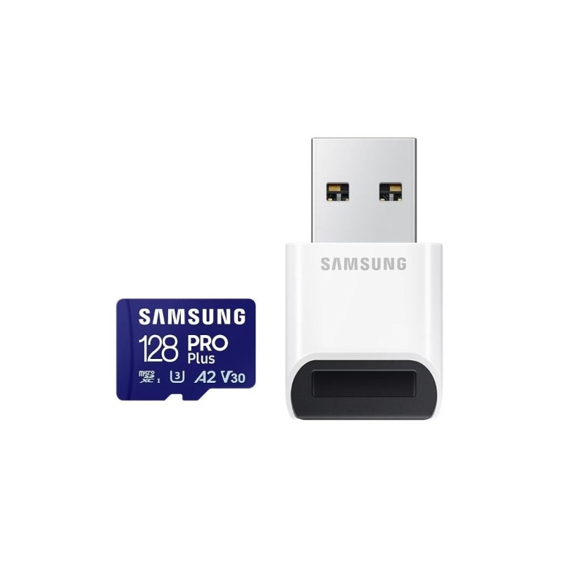 Microsdhc pro plus 128gb class10/grade 3 cu cititor de carduri