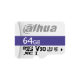 Microsd dahua 64gb clasa 10 uhs-i performance r: 95 mb/s