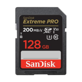 Micro secure digital card sandisk 128gb clasa 10 reading speed: 90mb/s