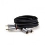 Cablu audio serioux premium gold 2 porturi rca tata - 2 porturi rca tata conductori