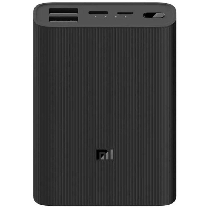 External battery xiaomi mi power bank 3 ultra compact 10000 ma power delivery (pd) -