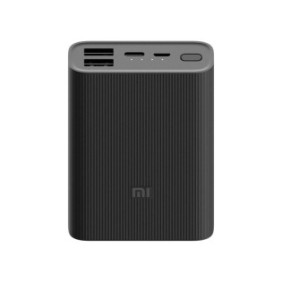External battery xiaomi mi power bank 3 ultra compact 10000 ma power delivery (pd) -