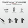 Incarcator laptop trust maxo 90w laptop charger for hp  specifications general number of usb ports