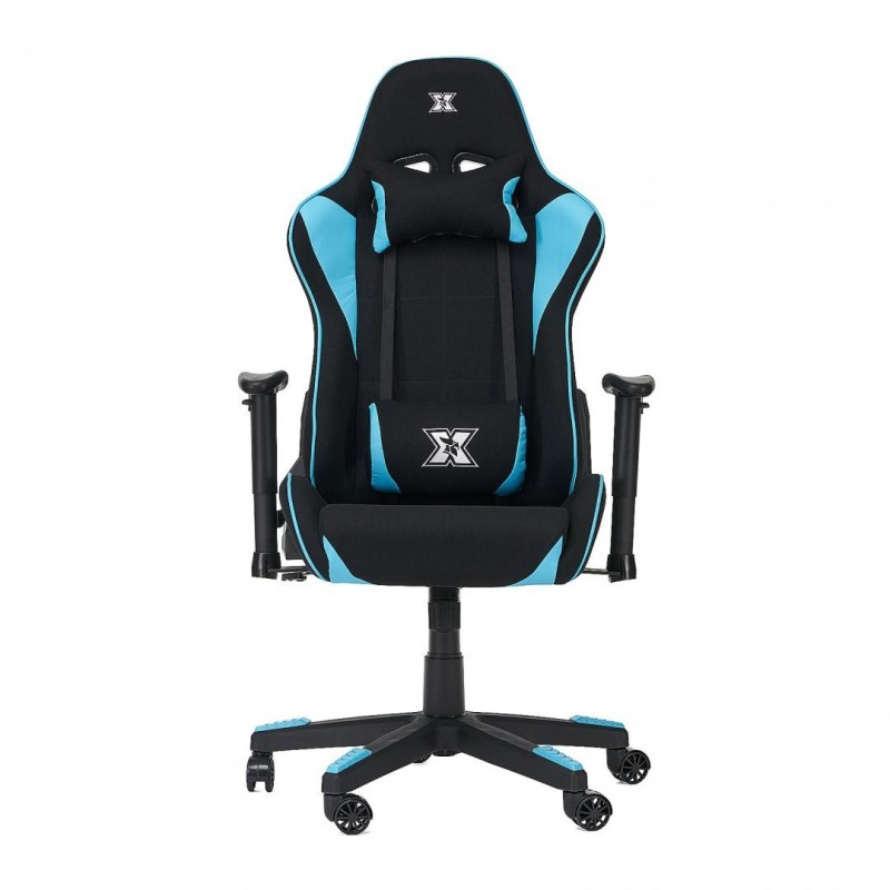 Scaun gaming x by serioux torin ajustabil material textil piston pe gaz manere reglabile baza