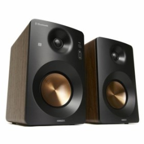 Active hi-fi monitor speakers hav-m1100n / system 2.0  w/ metallic cone / 60w (30w x2)