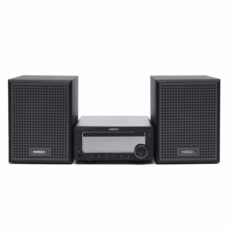 Micro hi-fi speakers  hav-m7700 / system 2.0  w/ aluminum front panel / 50w (25w x2)