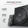 Sistem audio trust yuri 2.1 speaker set  specifications general height of main product (in mm)