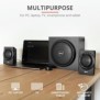 Sistem audio trust yuri 2.1 speaker set  specifications general height of main product (in mm)