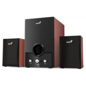 Genius sw-hf2.1 1700  ii sistem 2.1  total output power 26 watts (rms)       - subwoofer: 14.5