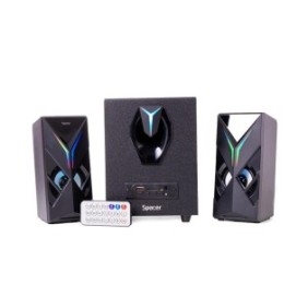 Boxe spacer gaming 2.1 14w rms ( 2x3w + 8w) bluetooth telecomanda wireless control volum